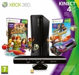 Microsoft Xbox 360 Slim (4 Gb) + Kinect + Kinect Adventures + Kinect Joy Ride